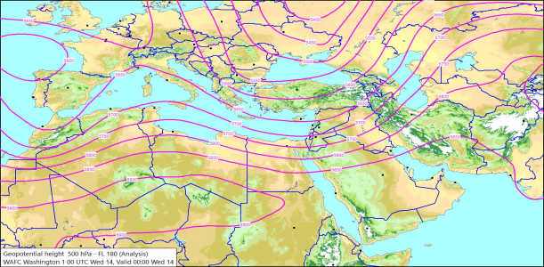 500hPa 00Z 14/05/2025 11:37